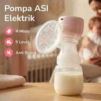 Pompa ASI Bayi Elektrik Breast Milk Pump Rechargeable 500mAh