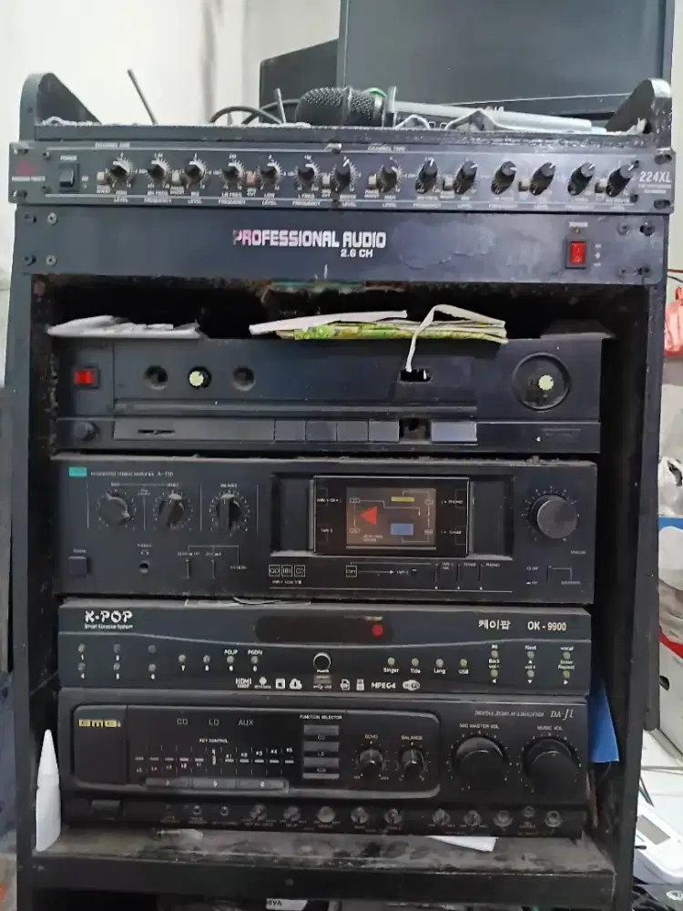 Sound system bekas tapi terawat masih bisa hidup
