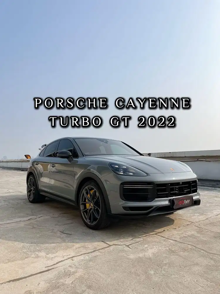 Porsche Cayenne Turbo GT 2022 RARE LIKE NEW Pemakaian 2026