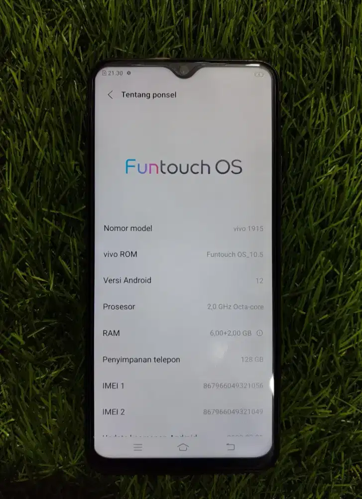 VIVO Y19 RAM 6+2/128