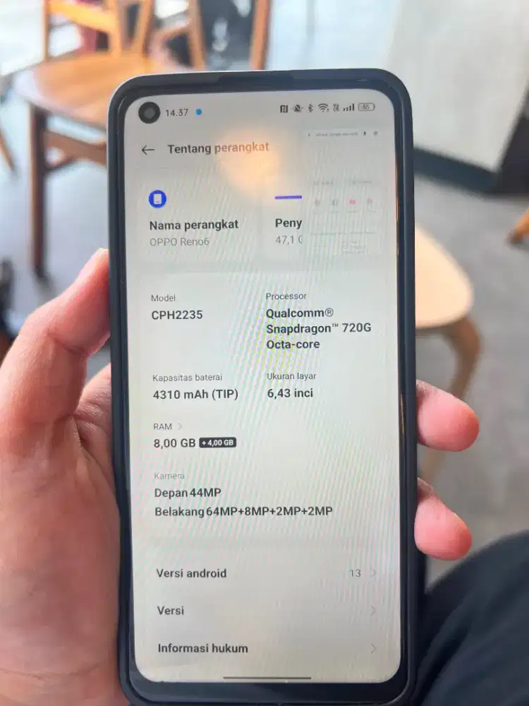 Jual Oppo Reno 6