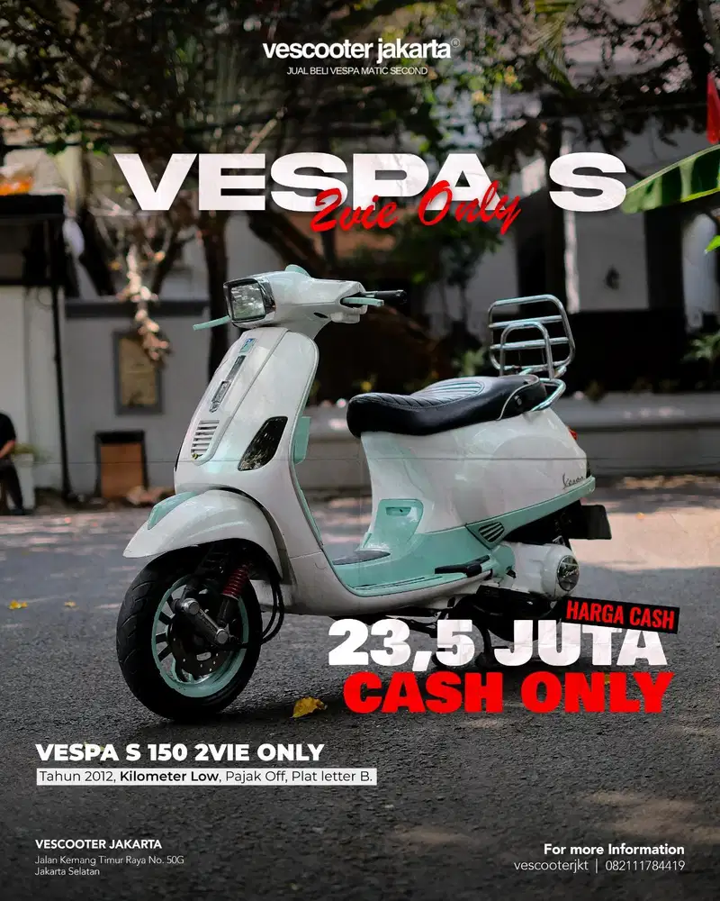 VESPA S 150 2VIE 2012