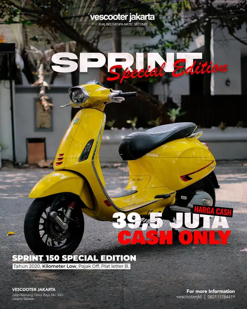 VESPA SPRINT 150 SPECIAL EDITION 2020