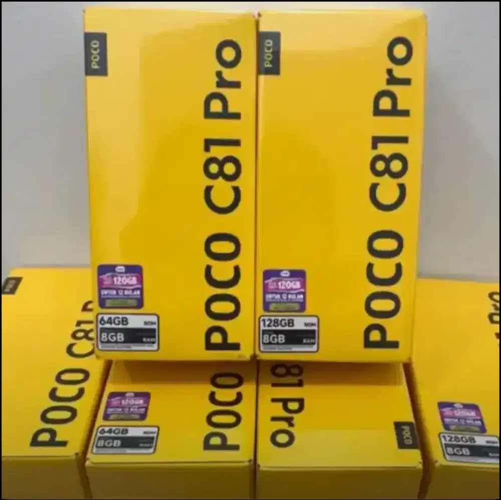 Xiaomi Poco C81 Pro 4GB+128GB BNIB Garansi Resmi Indonesia