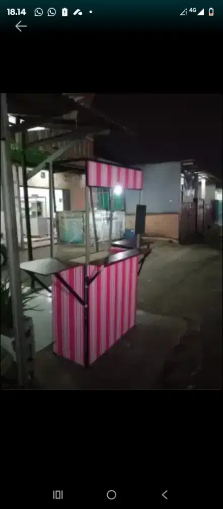 Booth untuk dagang