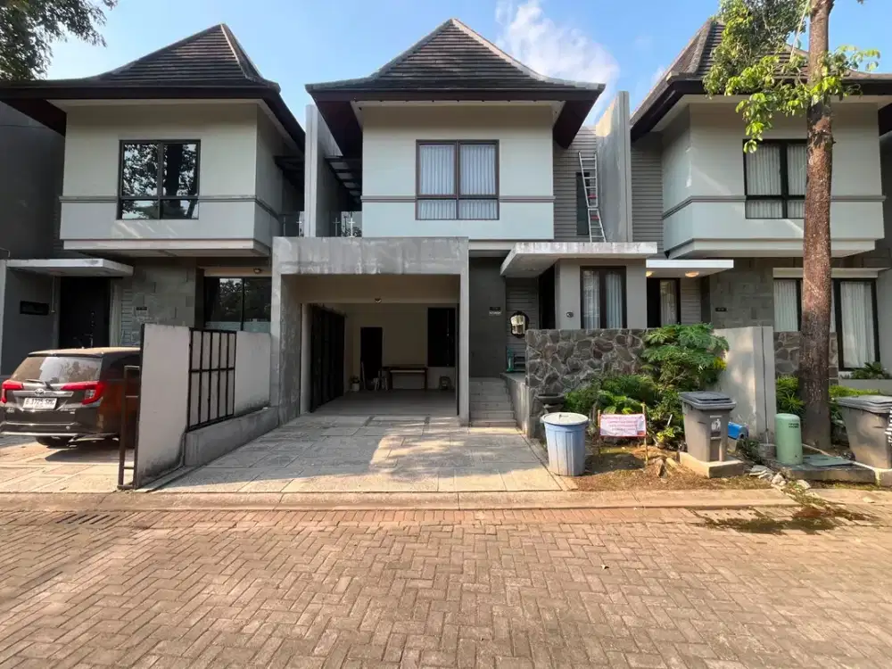 Dijual / Disewakan Rumah Mewah Full Furnish di Hyarta Ecovillage Yogyakarta
