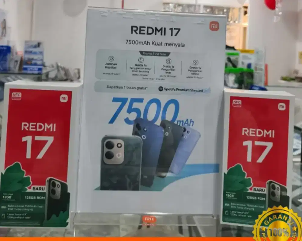 Xiaomi Redmi 17 4/128 - 6/128 BNIB Garansi Resmi Indonesia