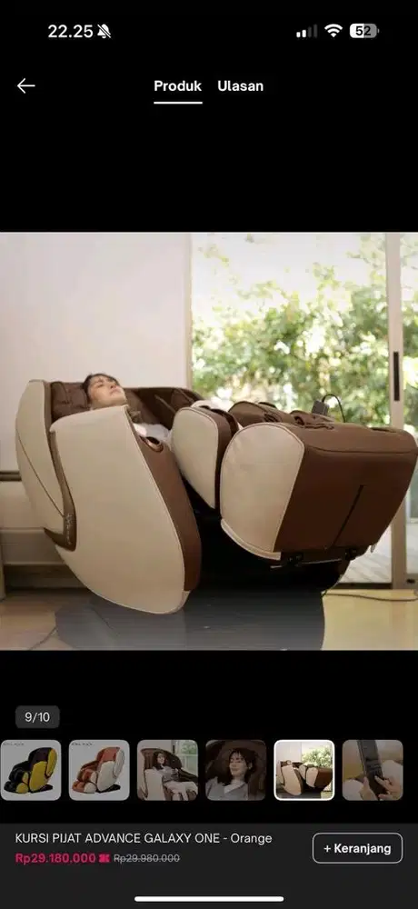 Kursi Pijat Advance Galaxy One