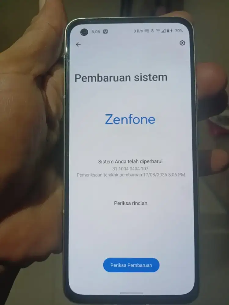 Zenfone 8 Batangan 8/128