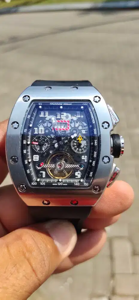 R**M1lle FlyBack Automatic Swiss Skeletton - Rare