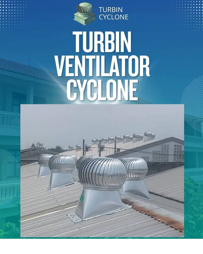 Jual Turbin Ventilator untuk Ventilasi Udara Surabaya dan Sekitarnya
