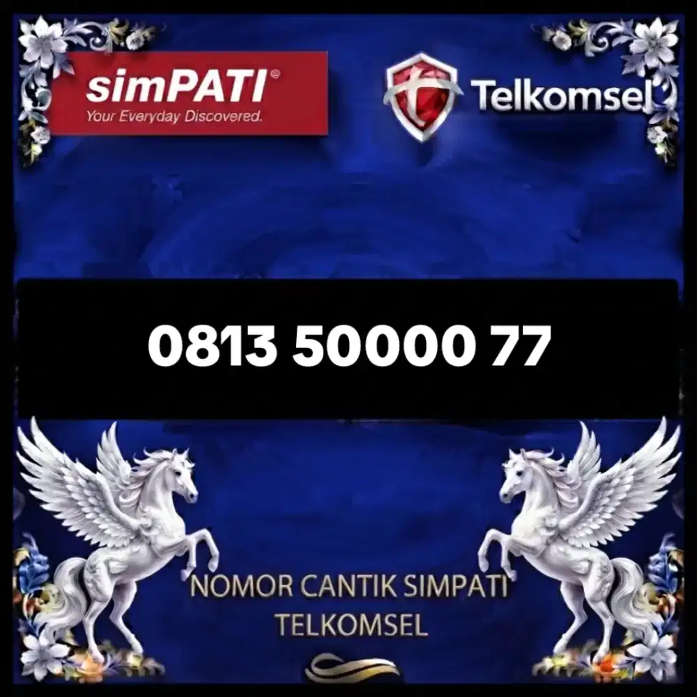 Nomor cantik simpati Telkomsel super
