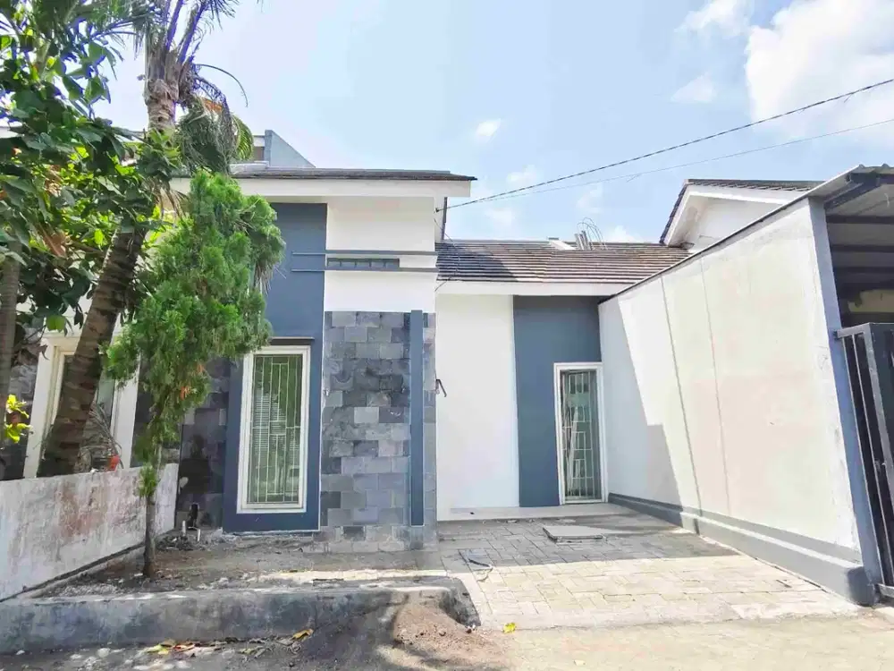 Jual Rumah 1 Lantai On Progress Bangun di Gununganyar Surabaya Dekat Merr, Kampus ITS, UINSA, IPH dan Dekat Akses ke Surabaya Pusat