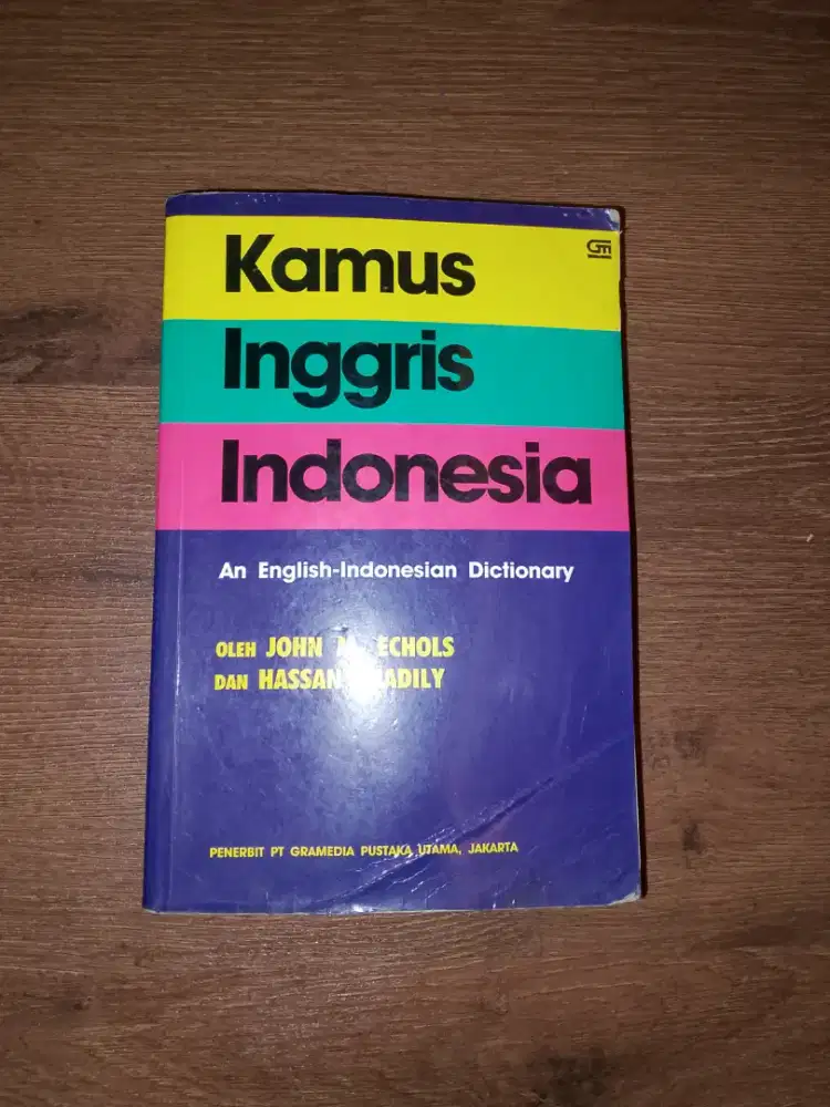 BUKU KAMUS INGGRIS INDONESIA BEKAS