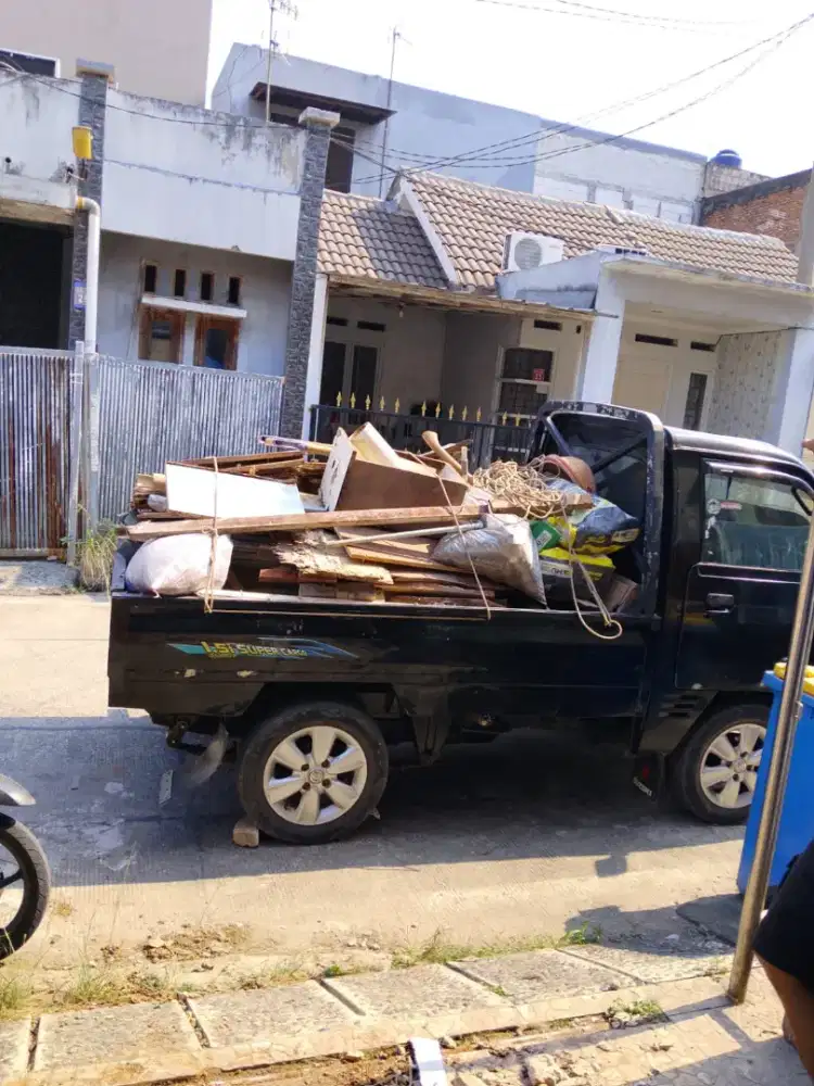 Jasa angkutan sampah proyek