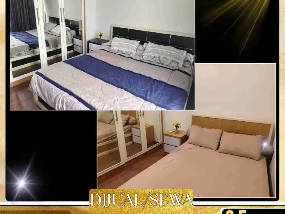 DIJUAL / DISEWA APARTEMEN MARIGOLD 2 BR NAVA PARK BSD CITY