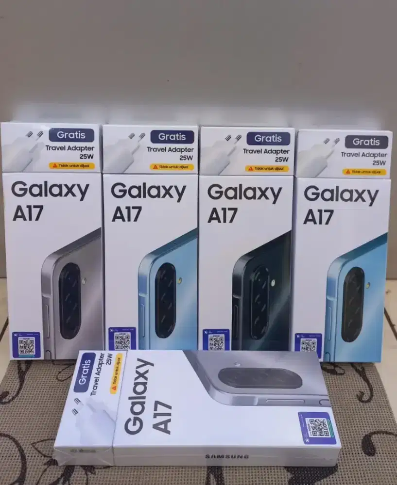 Ready samsung A17 4g ram 4/128gb
