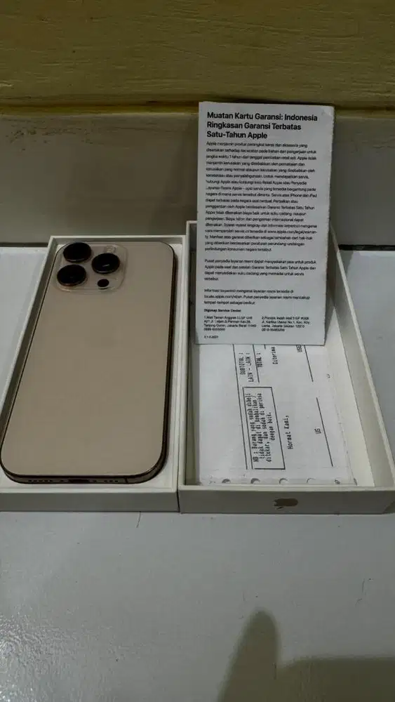 iPhone 16 Pro 128 Garansi Resmi Digimap