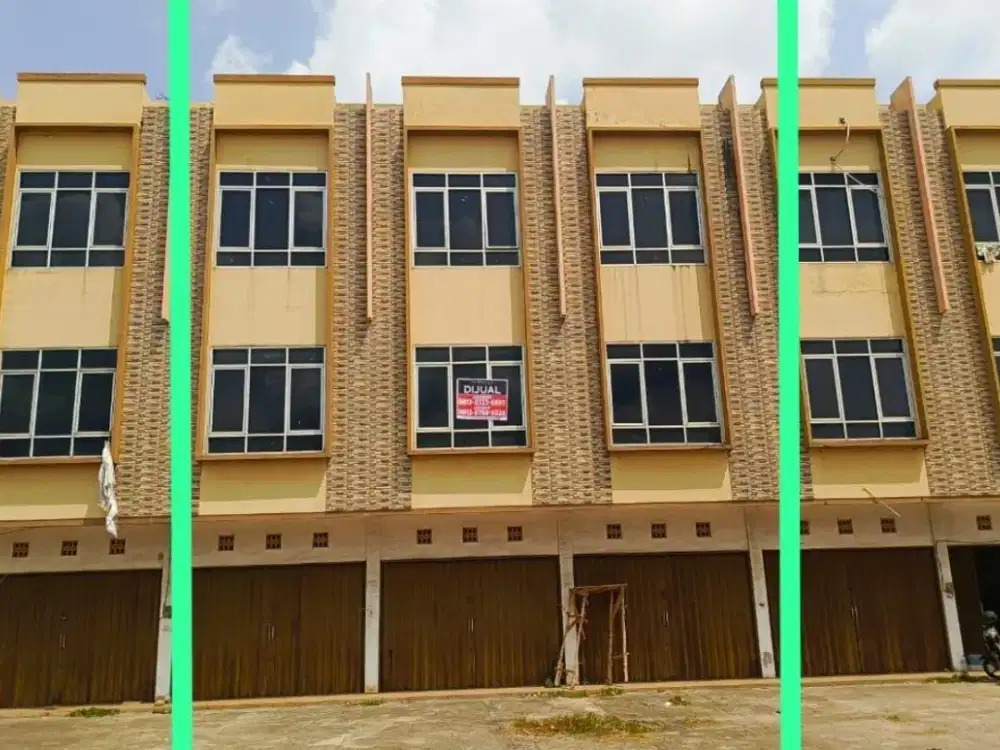 Dijual Ruko 3 Unit Jalan Bypass Alang-Alang Lebar Palembang