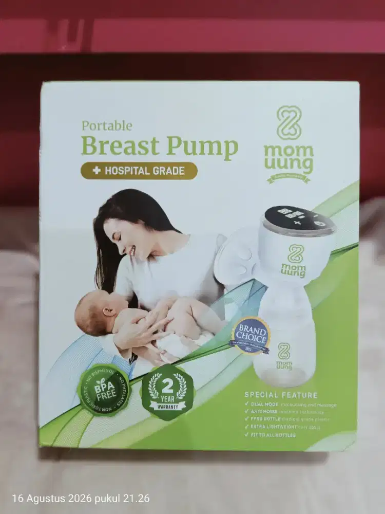 POMPA ASI MOM UUNG BREAST PUMP MOM UUNG ELECTRIC PORTABLE