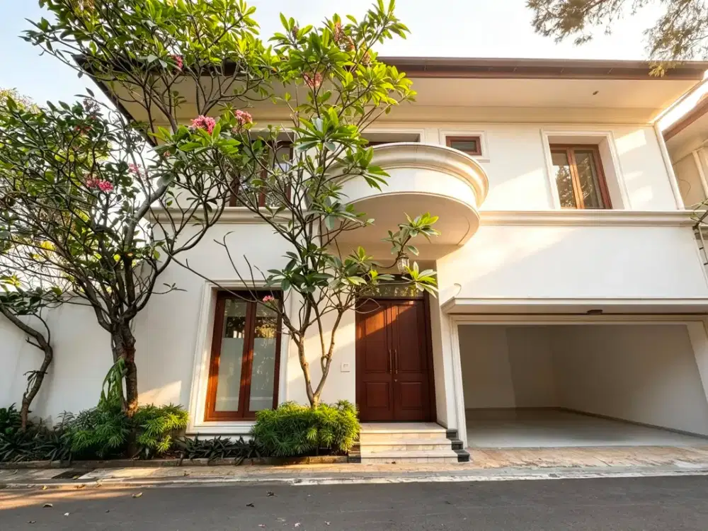 Rumah Kemang Jakarta Luas Asri Dalam Town House
