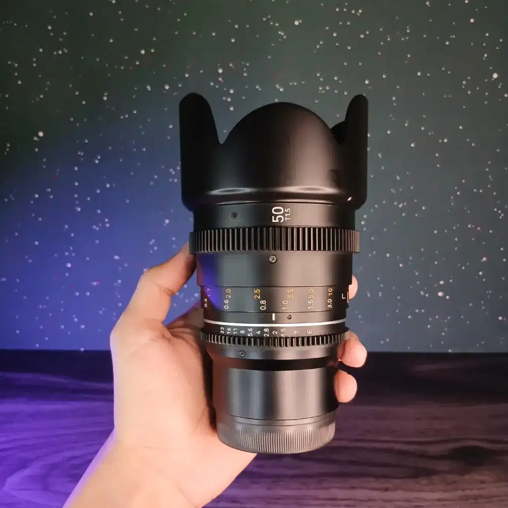 Lensa Premium Samyang 50mm T1.5 VDSLR For Sony