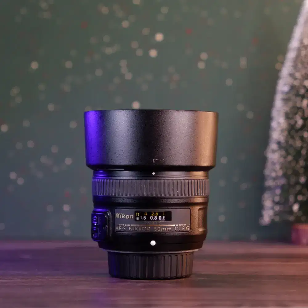 Nikon AFS 50mm F1.8/Lensa Fix DSLR Nikon/Lensa Bokeh