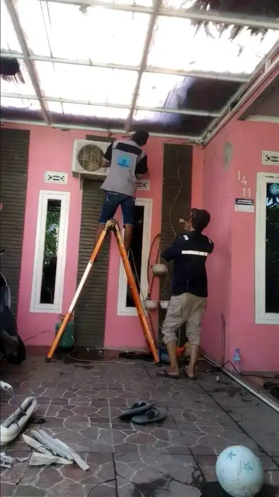Service AC bongkar pasang AC kulkas