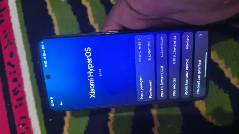 Dijual cepat Xiaomi Poco X6 Pro 5G 12/512