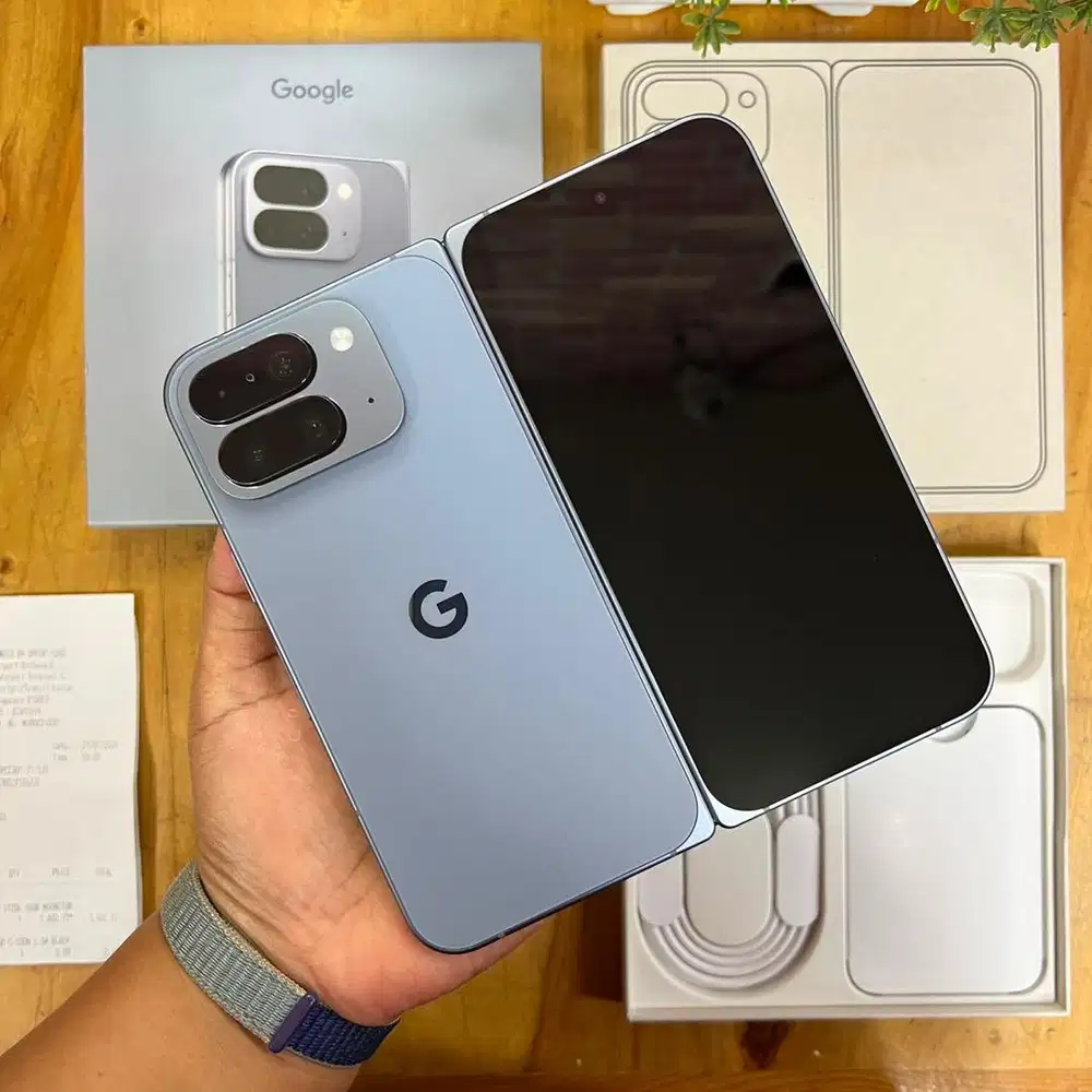 Google Pixel 10 pro fold 5G 16/512GB Moonstone SG set Pajak resmi