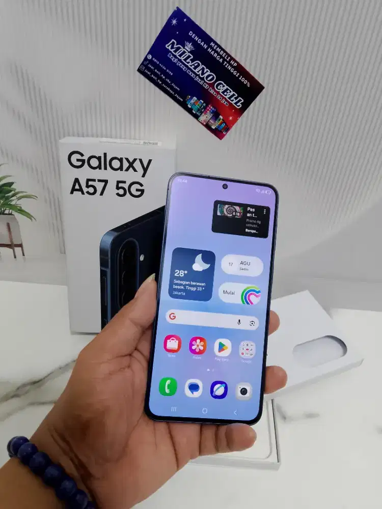 samsung A57 ram 12/256GB New Garansi Resmi