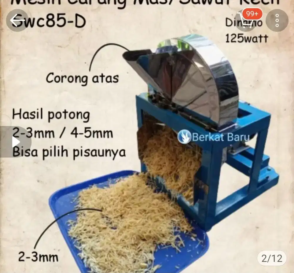 Alat rawit untuk memarut ubi kentang