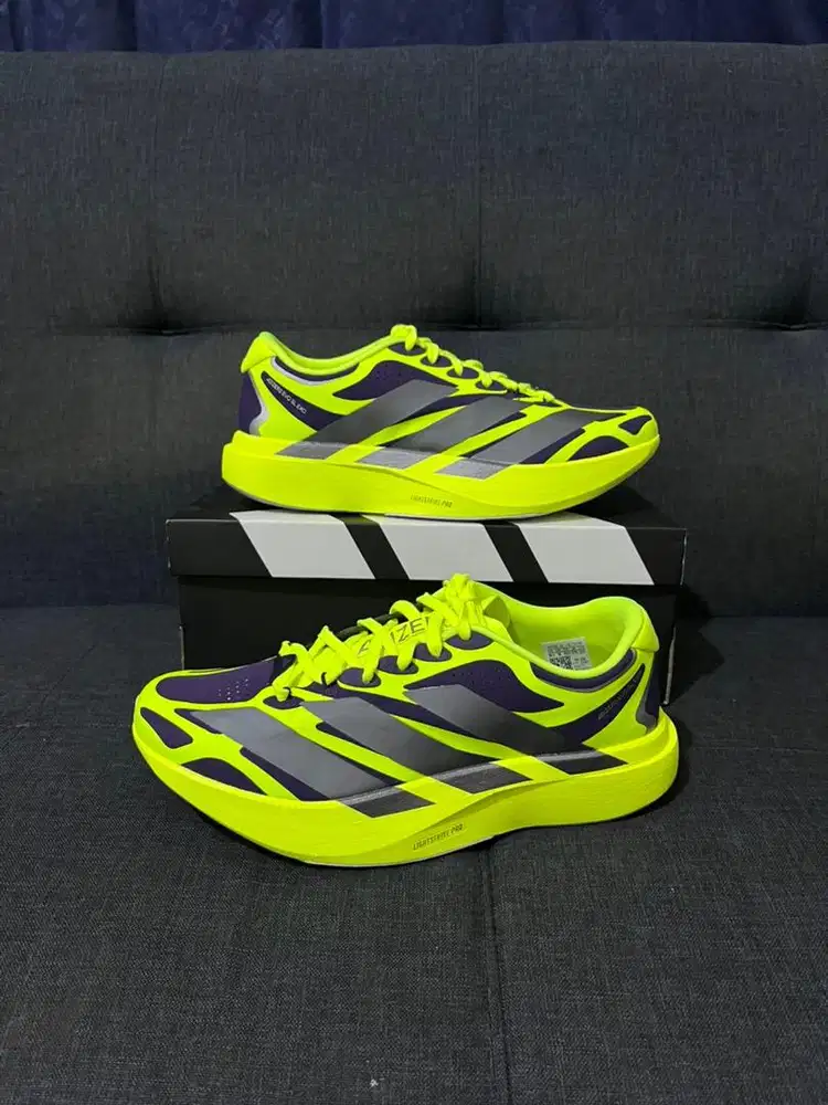 Sepatu Adidas Adizero EVO SL EXO Yellow Sollar Size 43 BNIB Original