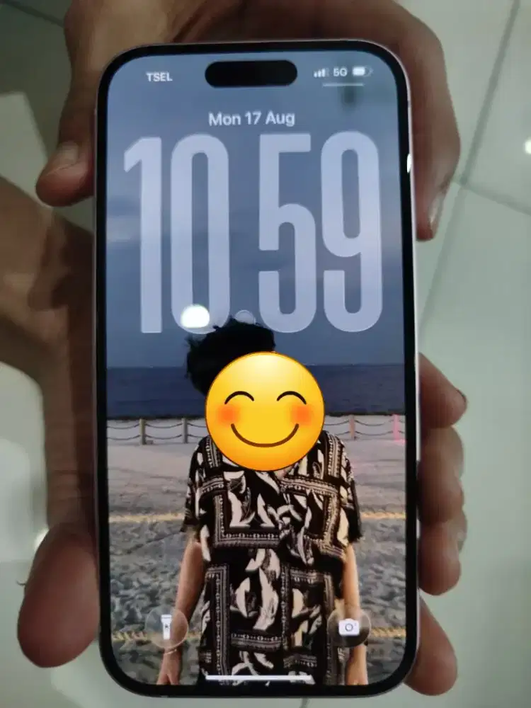 Iphone 15 Garansi IBOX jan 2027 pink 128GB Mulus