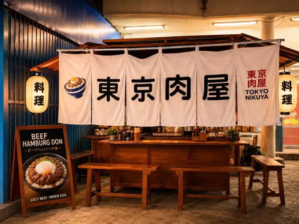 Jaga Gerobak Masakan Jepang