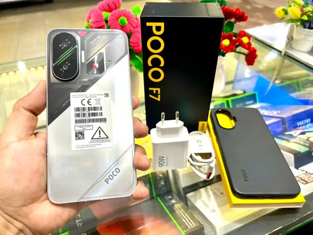 POCO F7 5G 12+12/512GB SUPER LIKENEW GARANSI RESMI INDONESIA
