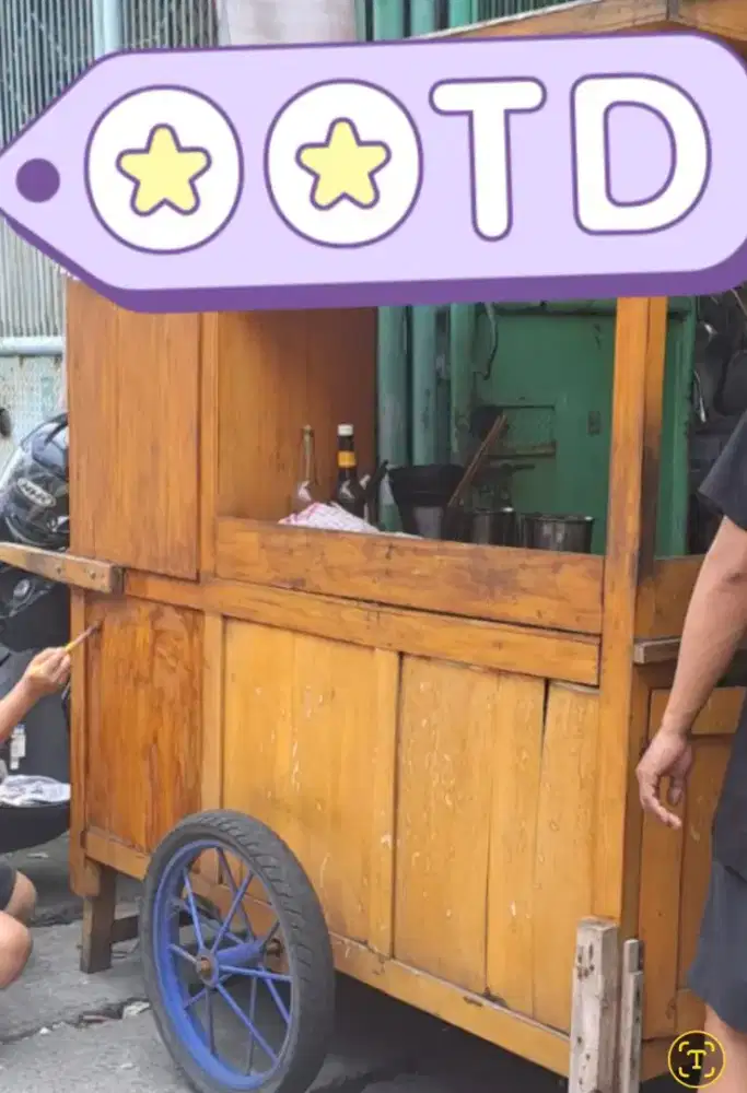 DIJUAL MURAH GEROBAK MIE AYAM, HARGA NEGO