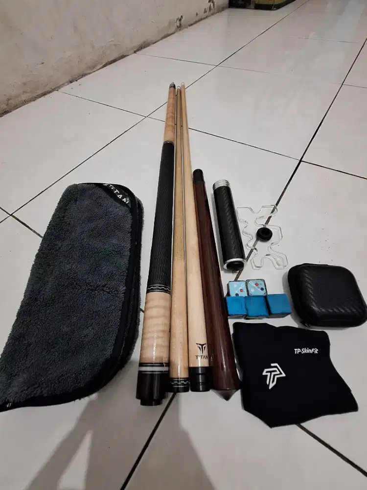 Jual fullset stick Billiard