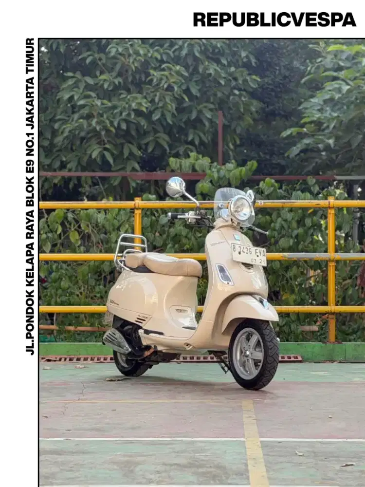 DIJUAL PIAGGIO VESPA LXV 150 3V THN 2014 PERFECT CONDITION