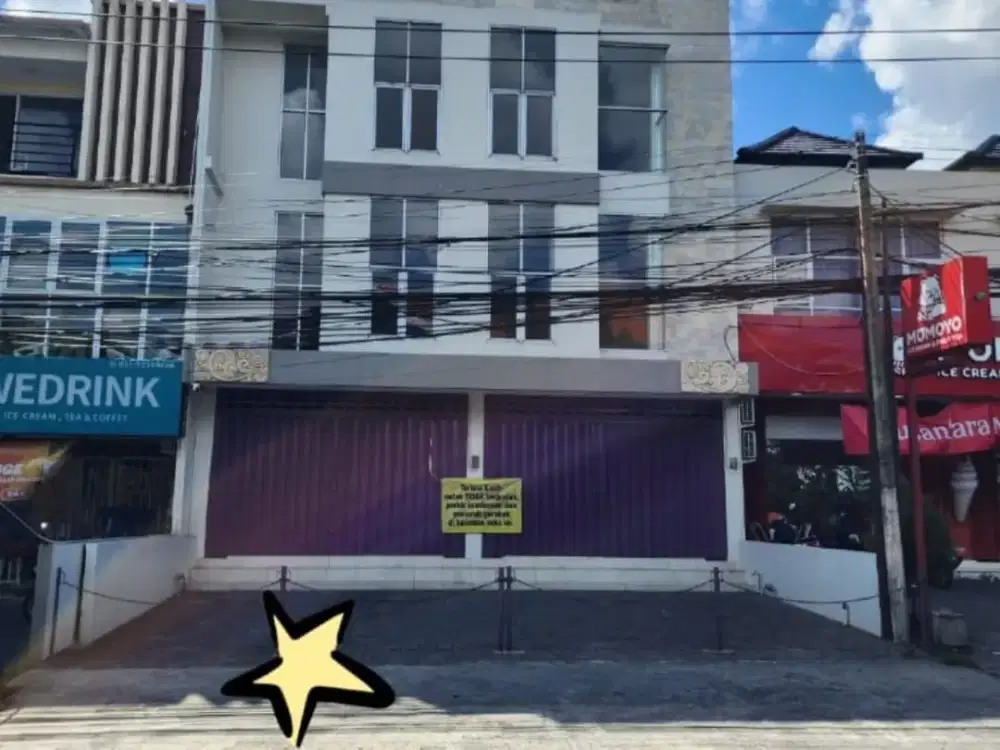 Strategic 3-Storey Commercial Shophouse In Jimbaran, Bali