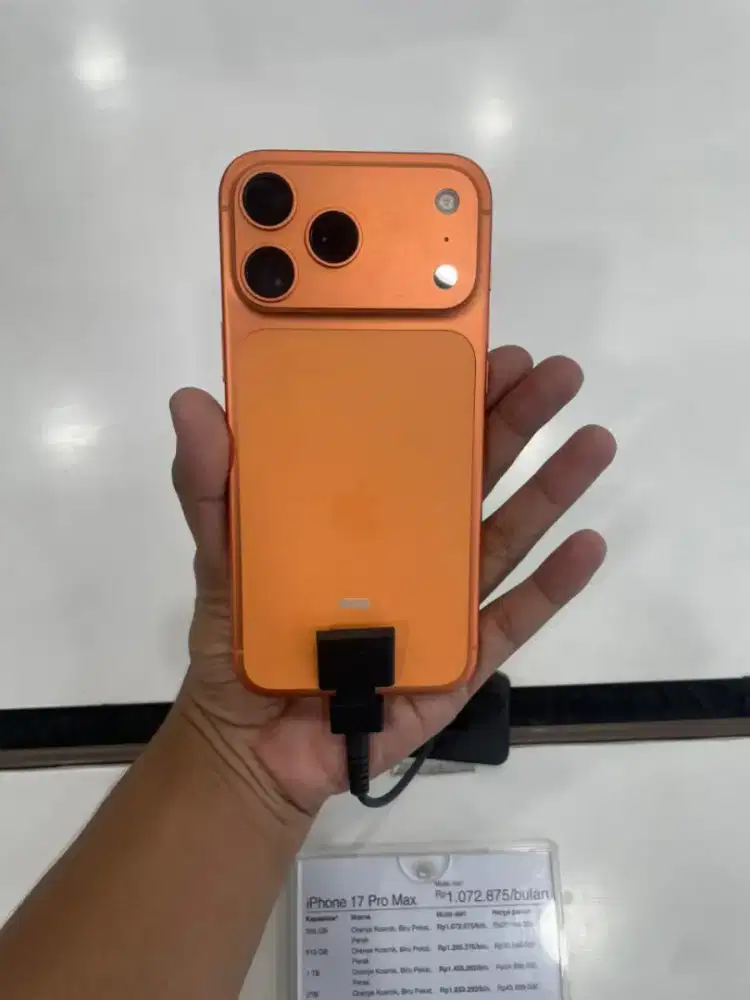 iPhone 17 pro max