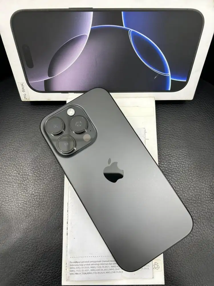 Iphone 16 Pro , Black , 256GB IBox