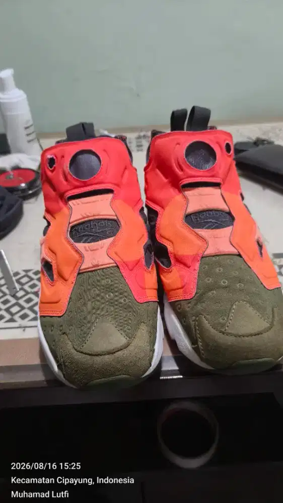 Sepatu Reebok insta barang langka original size 40.5