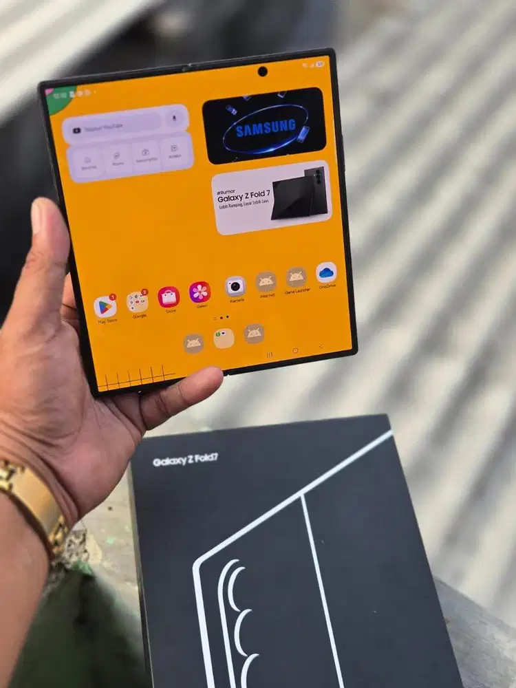 SAMSUNG GALAXY Z FOLD 7 12/256 RESMI INDONESIA
