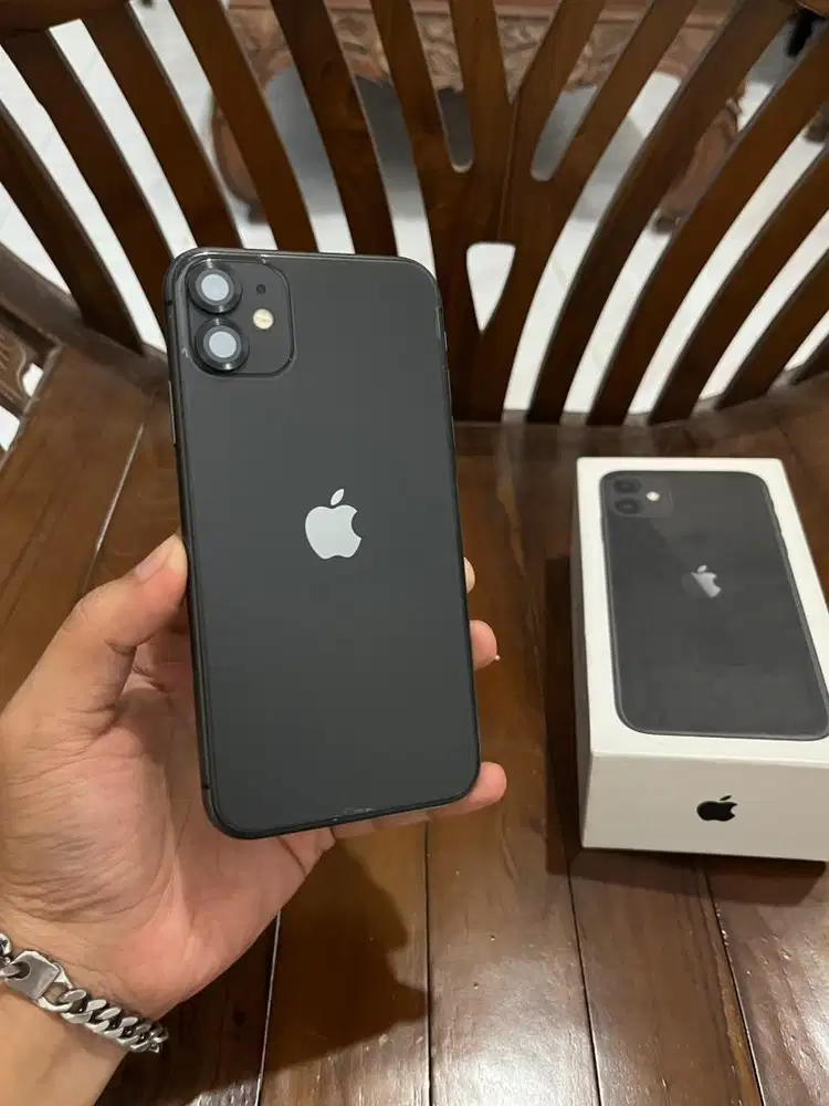 Iphone 11 128gb Black, Inter All Operator, Fullset