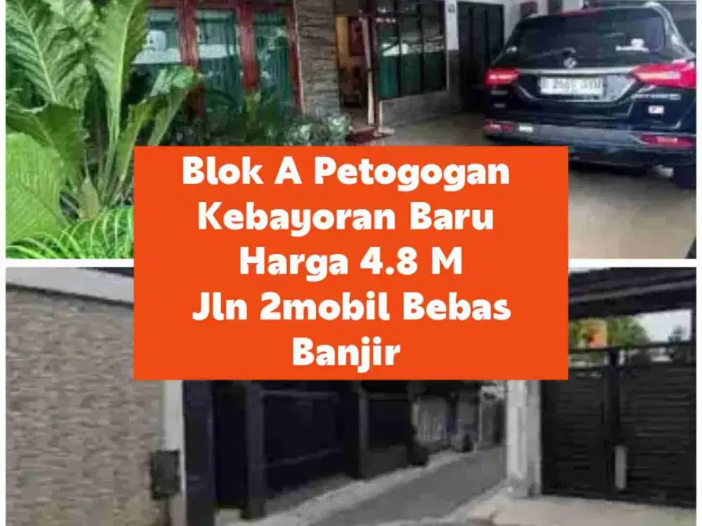 Harga Rungkad 4.8 M Kebayoran Baru
