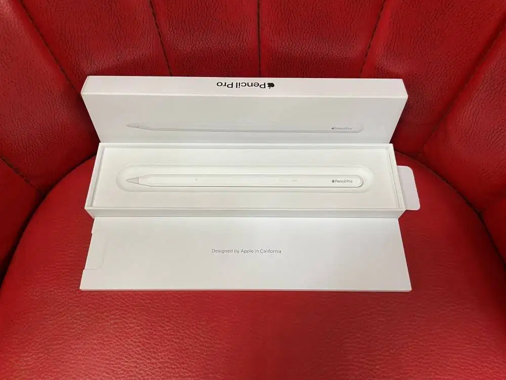 Apple Pencil PRO Normal Mulus Terawat Fullset Original