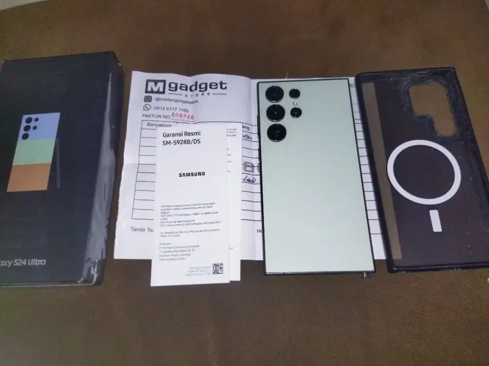 Samsung Galaxy S24 Ultra 1TB Resmi SEIN Mulus Fullset Nota Lengkap