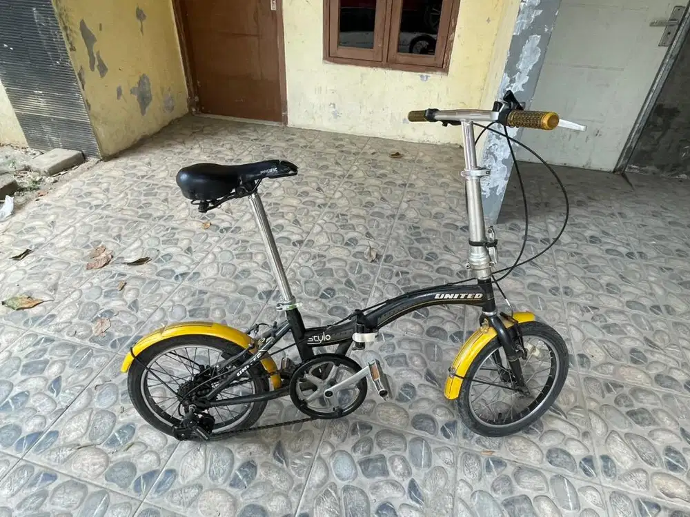 Jual united stylo 16 inch (LAGI BU)+6 speed shimano