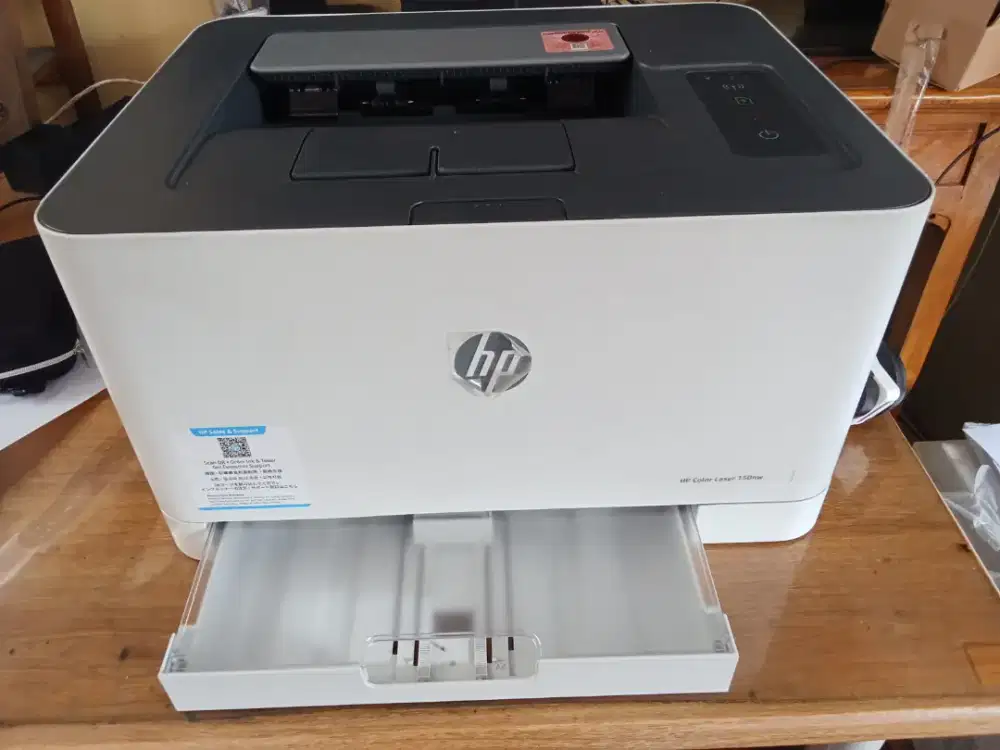 Printer LaserJet Color HP 150nw + Wifi, toner tinggal sedikit,